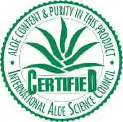 International Aloe Science Council Seal