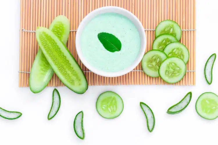 aloe vera and cucumber