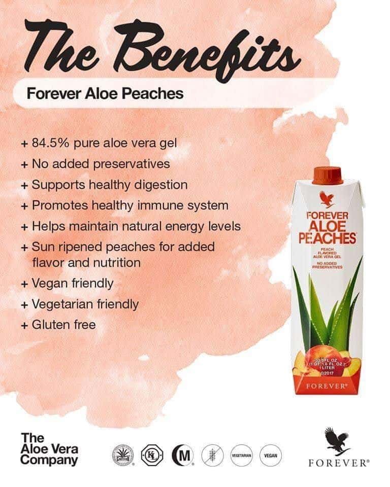 Forever Aloe Peaches Benefits