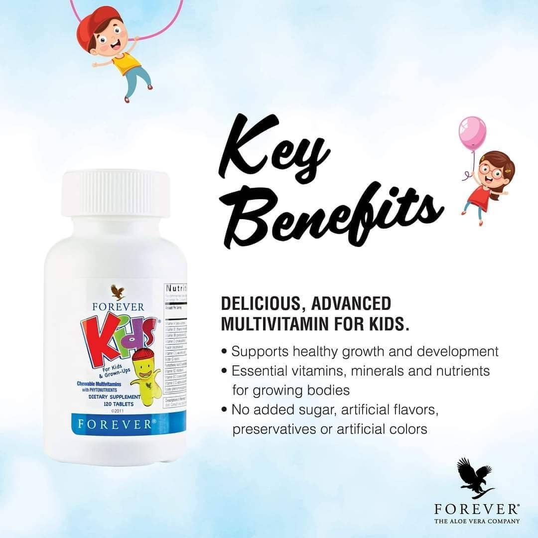 Forever Kids Vitamin (Multi-Vitamin For Kids) | Aloe Guide